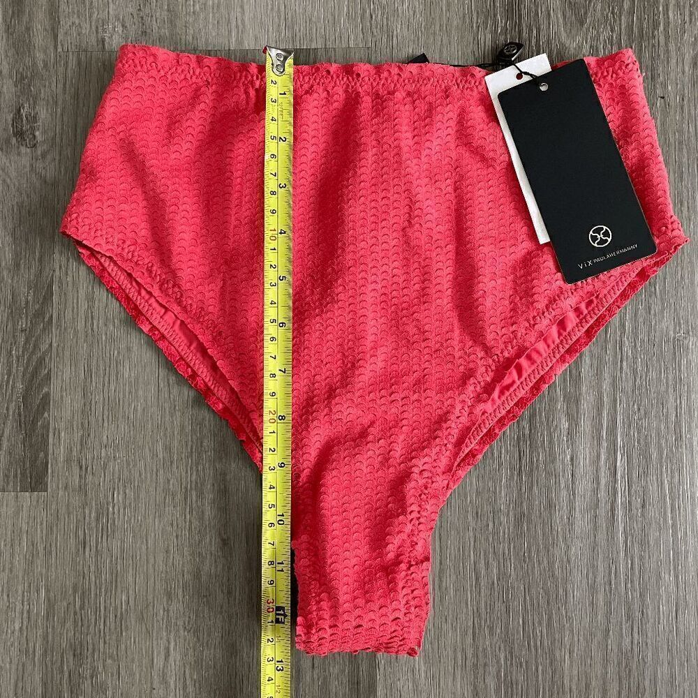 NWT ViX Scales Bela Hot Pant in Coral Medium​​​​​​ - Picture 6 of 8